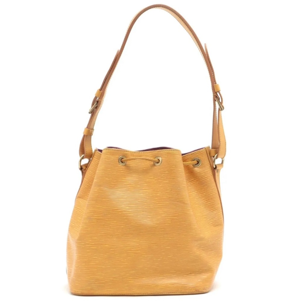 Louis Vuitton Petit Noe Epi Tassili Yellow Shoulder Bucket Bag M44109 - Picture 2 of 12